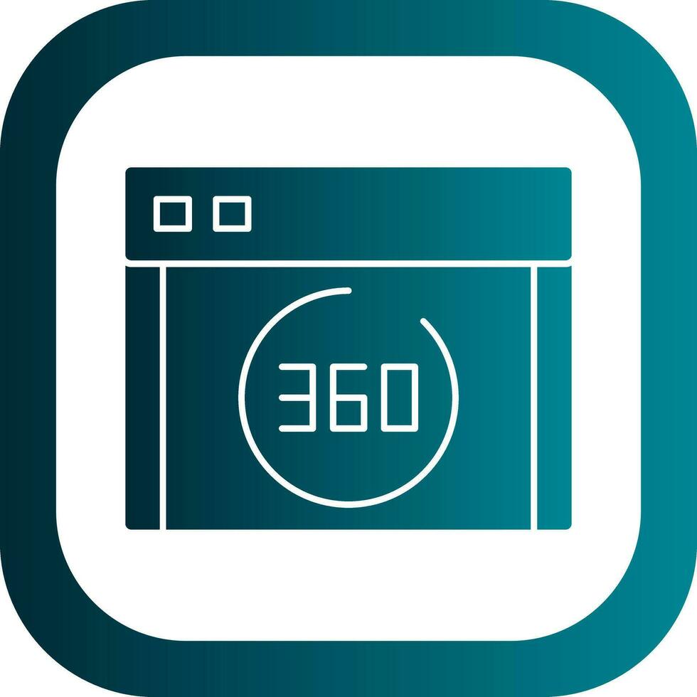 Virtual tour Vector Icon Design