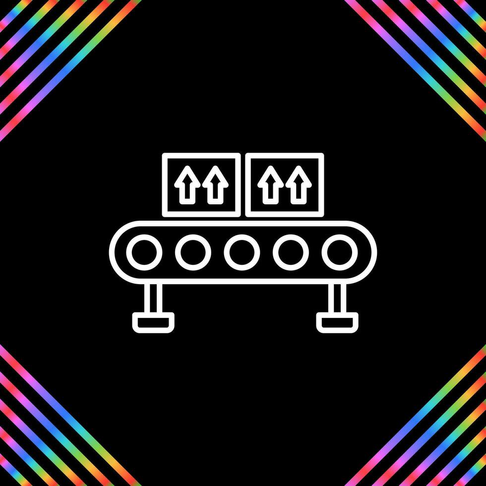 Assembly Line Vector Icon