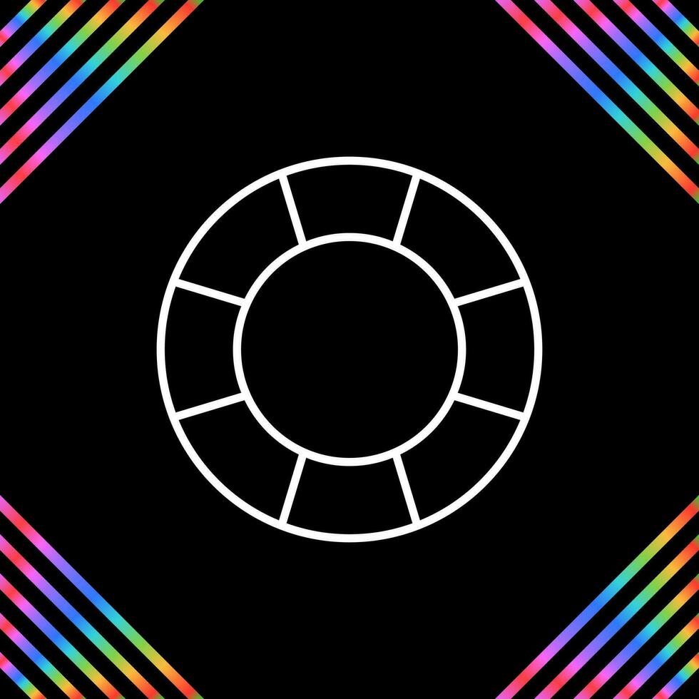Life Saving Tube Vector Icon