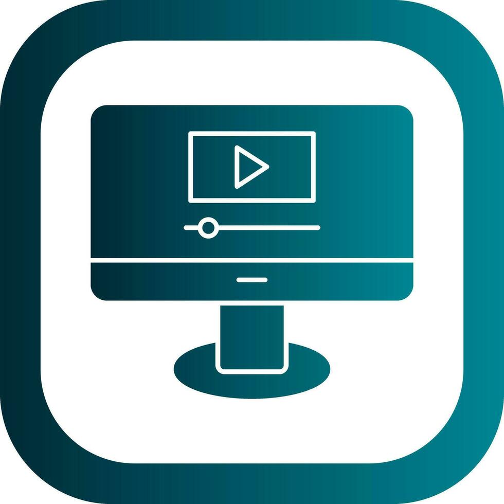 Video Streaming  Vector Icon Design