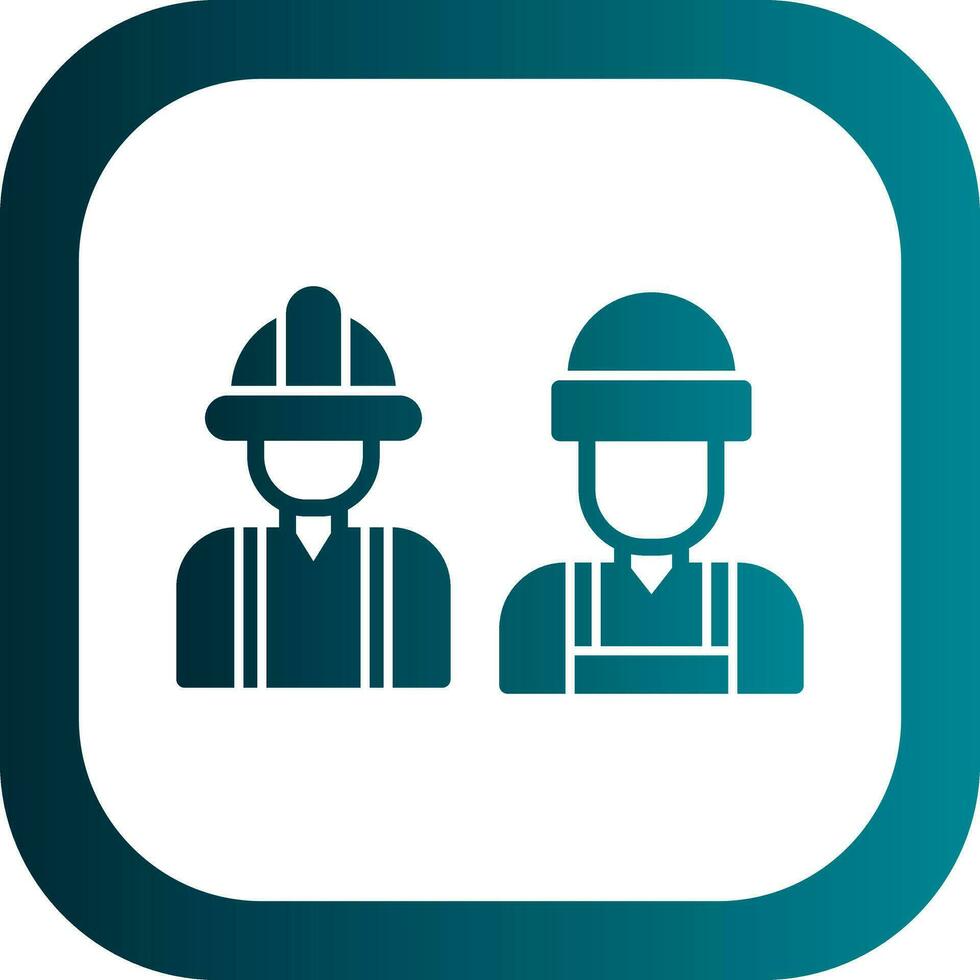 Workers  Vector Icon Design