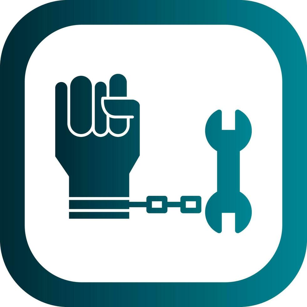 Forced Labour  Vector Icon Design