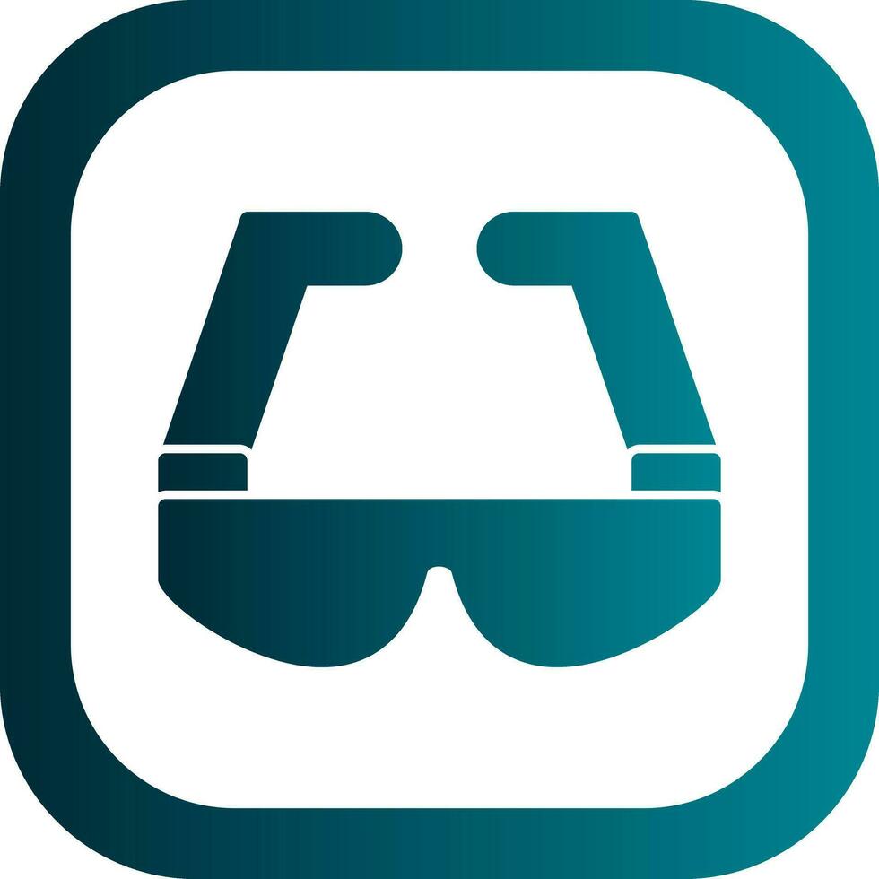 Safety Glasses  Vector Icon Design