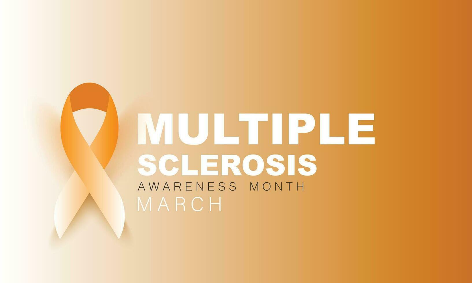 Multiple Sclerosis awareness month. background, banner, card, poster, template. Vector illustration.