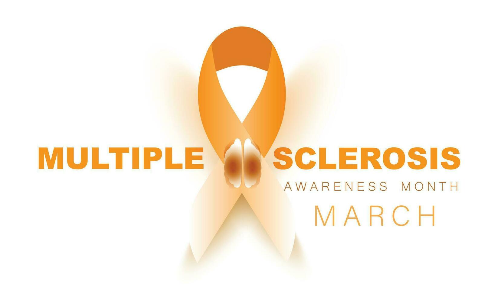 Multiple Sclerosis awareness month. background, banner, card, poster, template. Vector illustration.