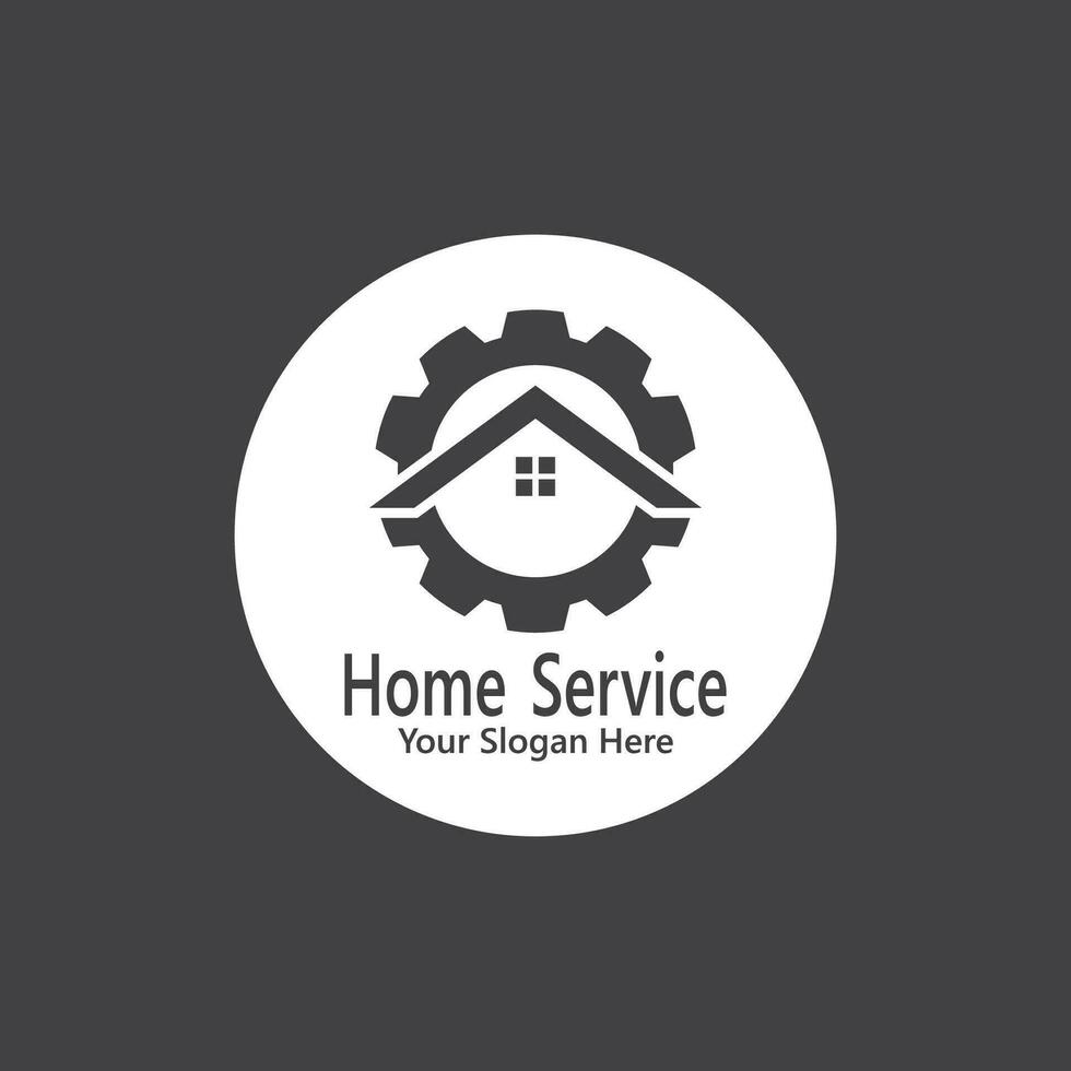 Home Service Construction logo Vector Template