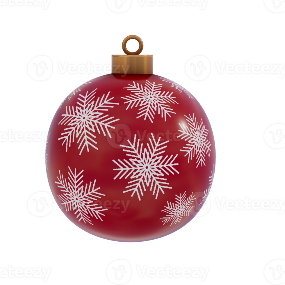 3d realistic Christmas day on transparent background . Pro png