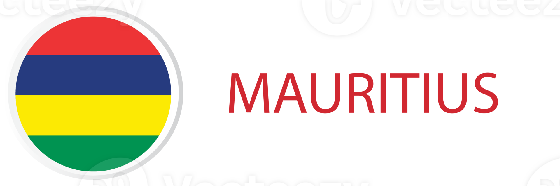Mauritius flag in button web. png