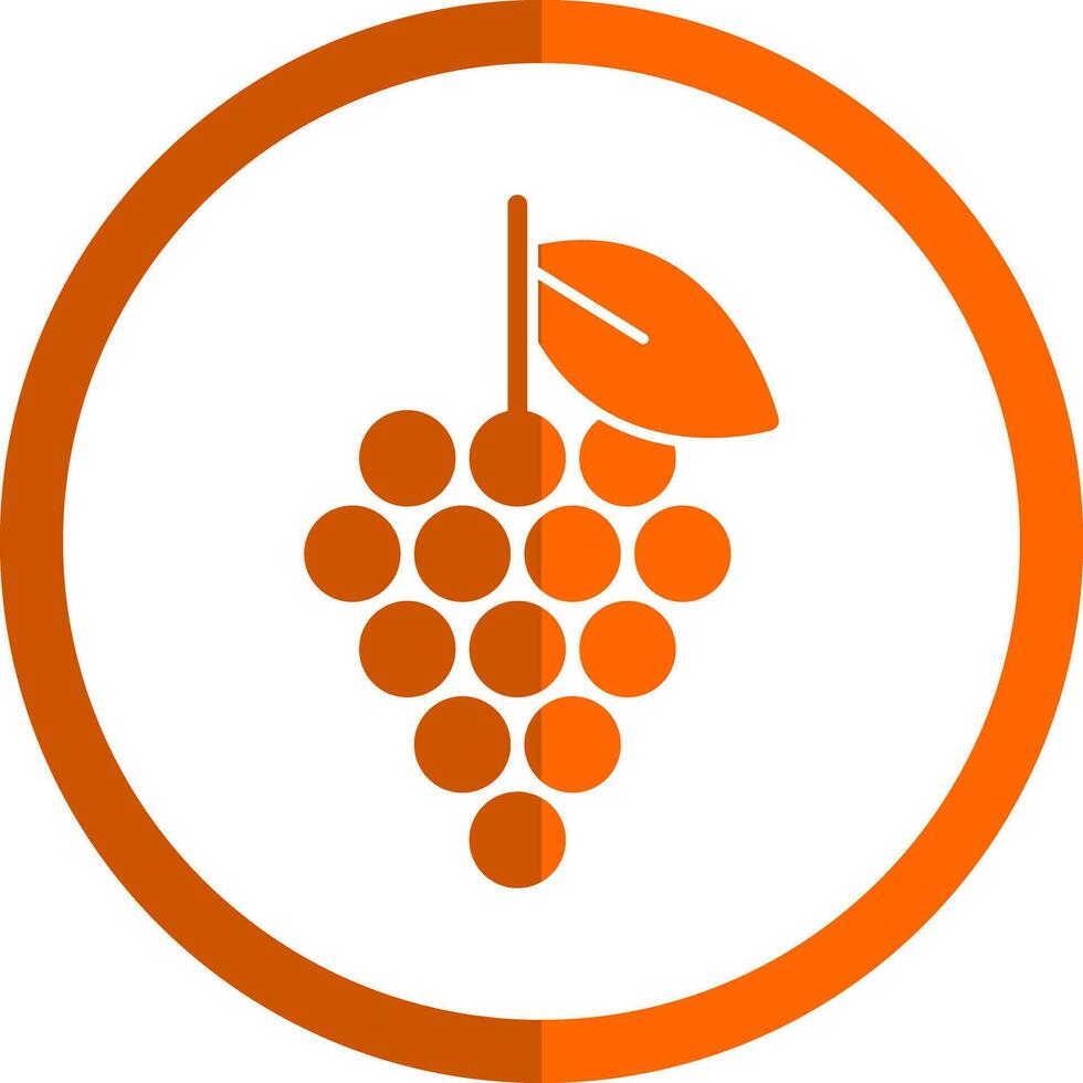 Grape Vector Icon Design