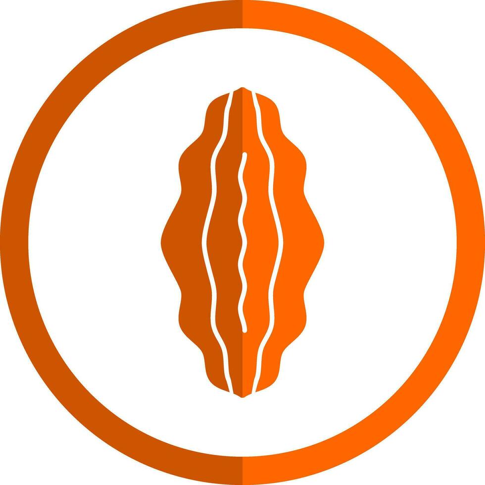 Bitter Melon Vector Icon Design
