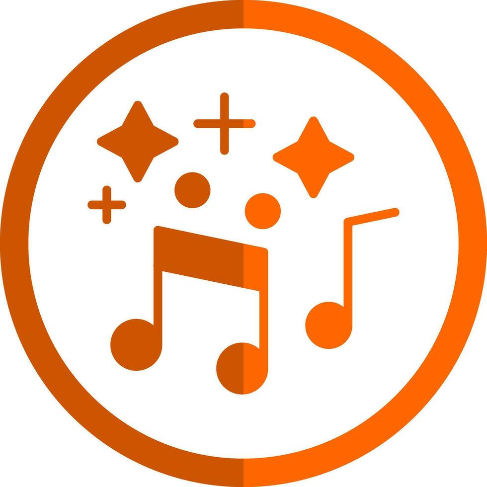 Musical Notes  Vector Icon Design