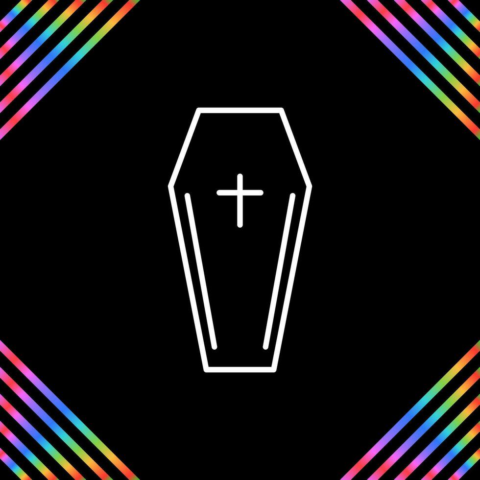 Coffin Vector Icon