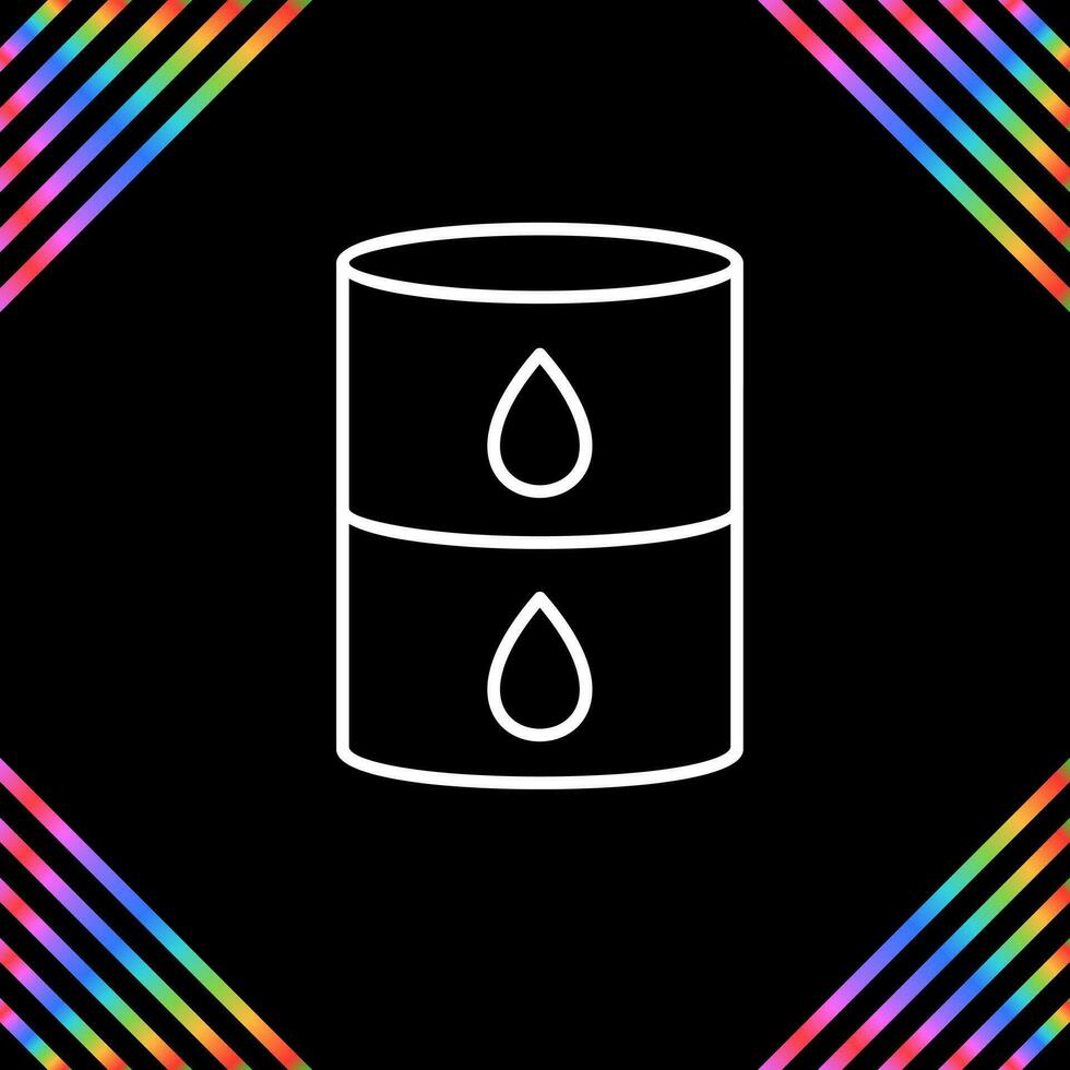 Oil Barrel Vector Icon