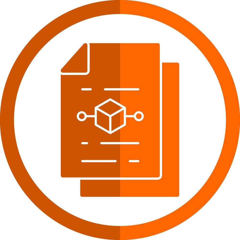 Blockchain  Vector Icon Design