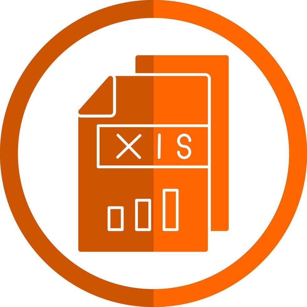 xls vector icono diseño