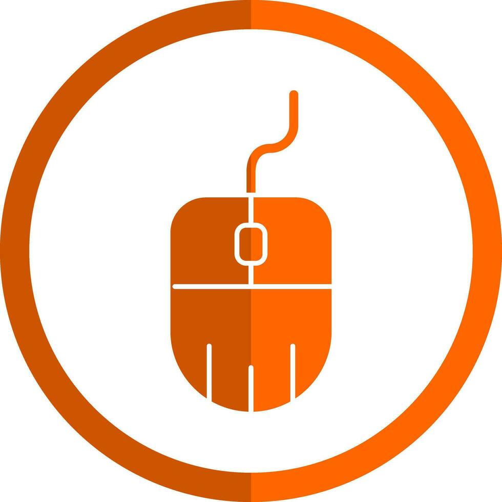 Computer Mouse  Vector Icon Design