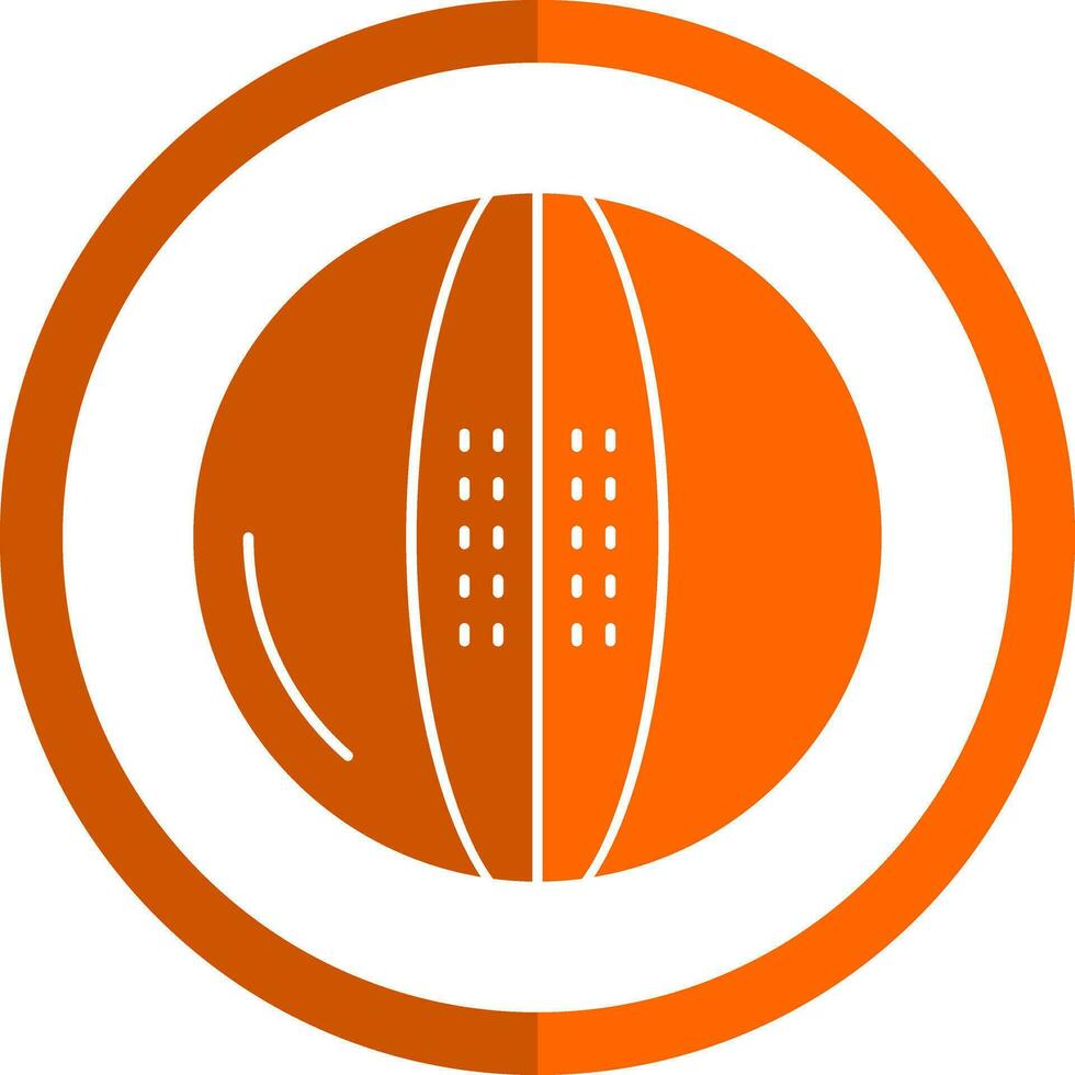Melon Cantaloupe Vector Icon Design