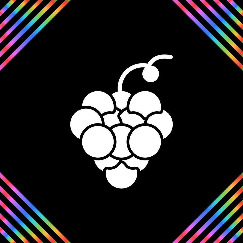 Grapes Vector Icon