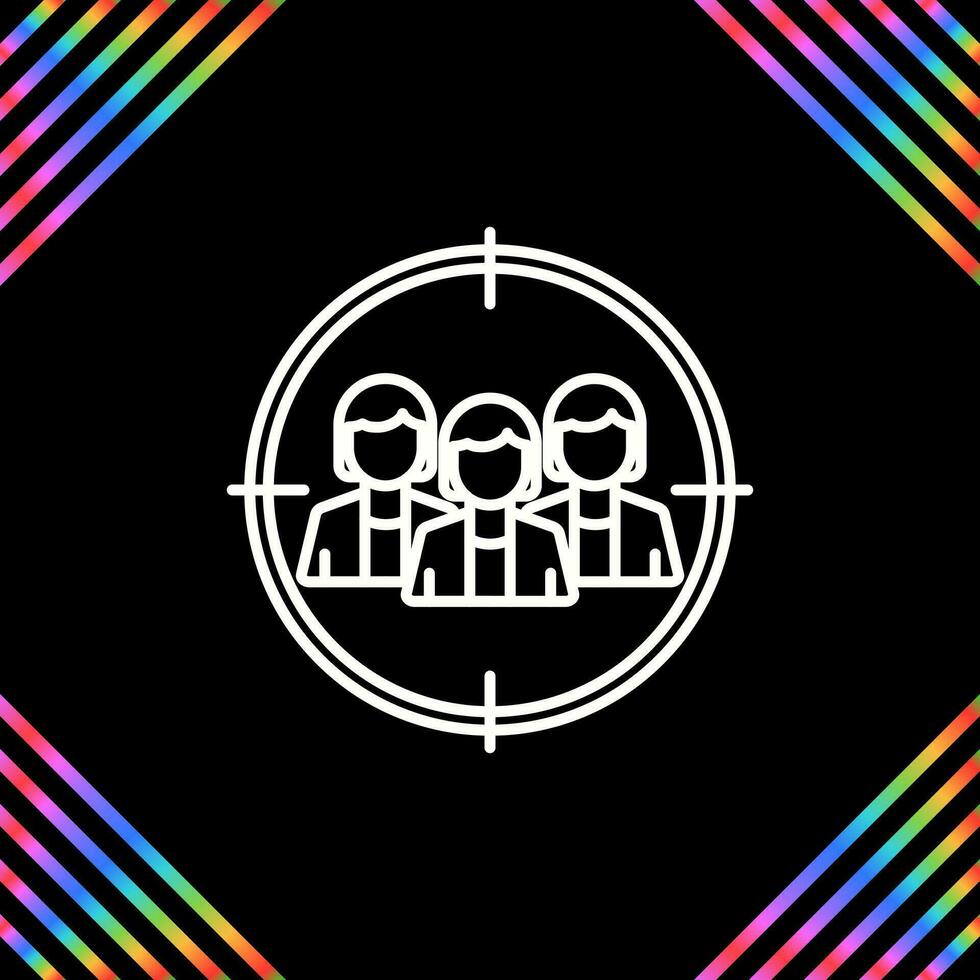 Target Audience Vector Icon