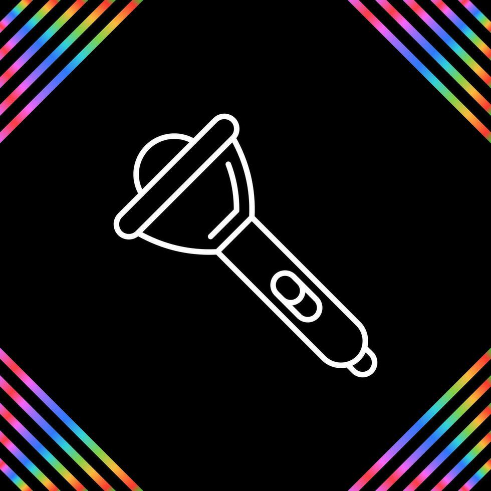 Flashlight Vector Icon