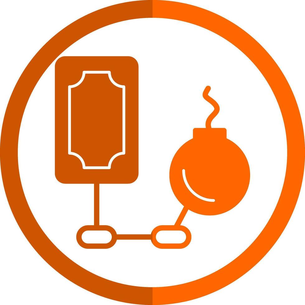 Debt Vector Icon Design