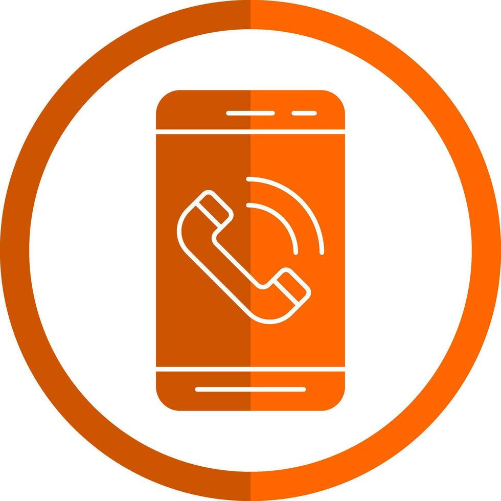 Mobile Call  Vector Icon Design