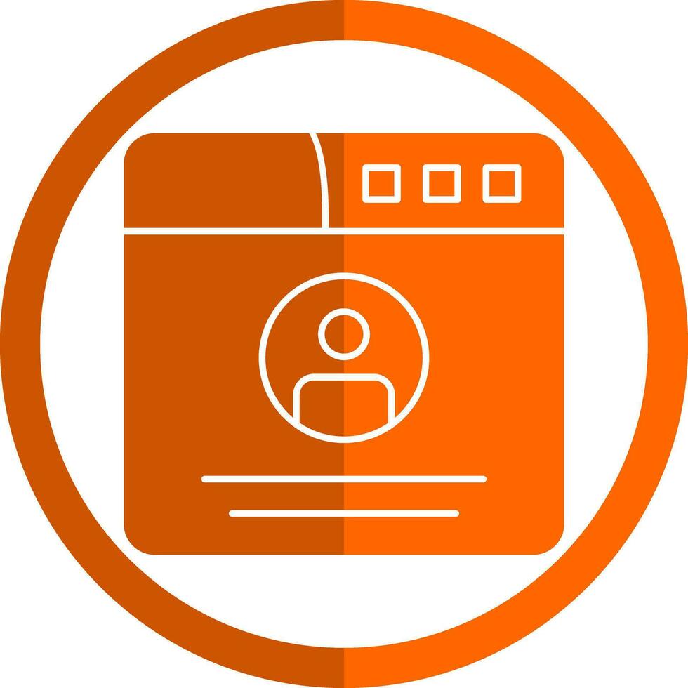 Profile  Vector Icon Design