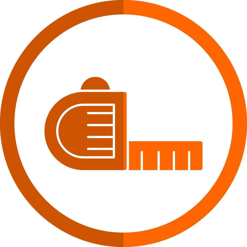 Measuring tape  Vector Icon Design