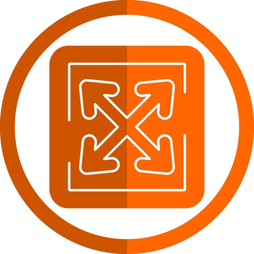 Fullscreen Vector Icon Design