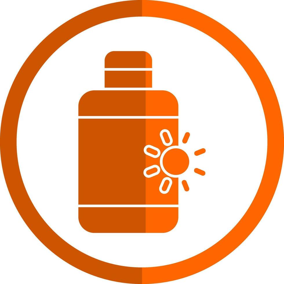 Sunscreen  Vector Icon Design