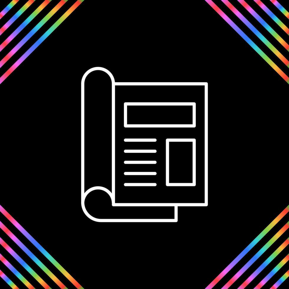 Magazine Vector Icon