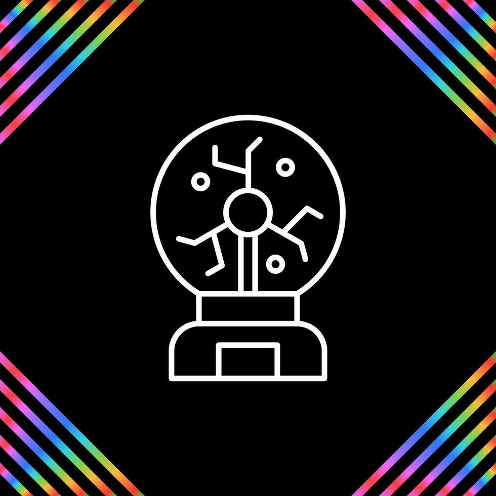 Plasma Ball Vector Icon