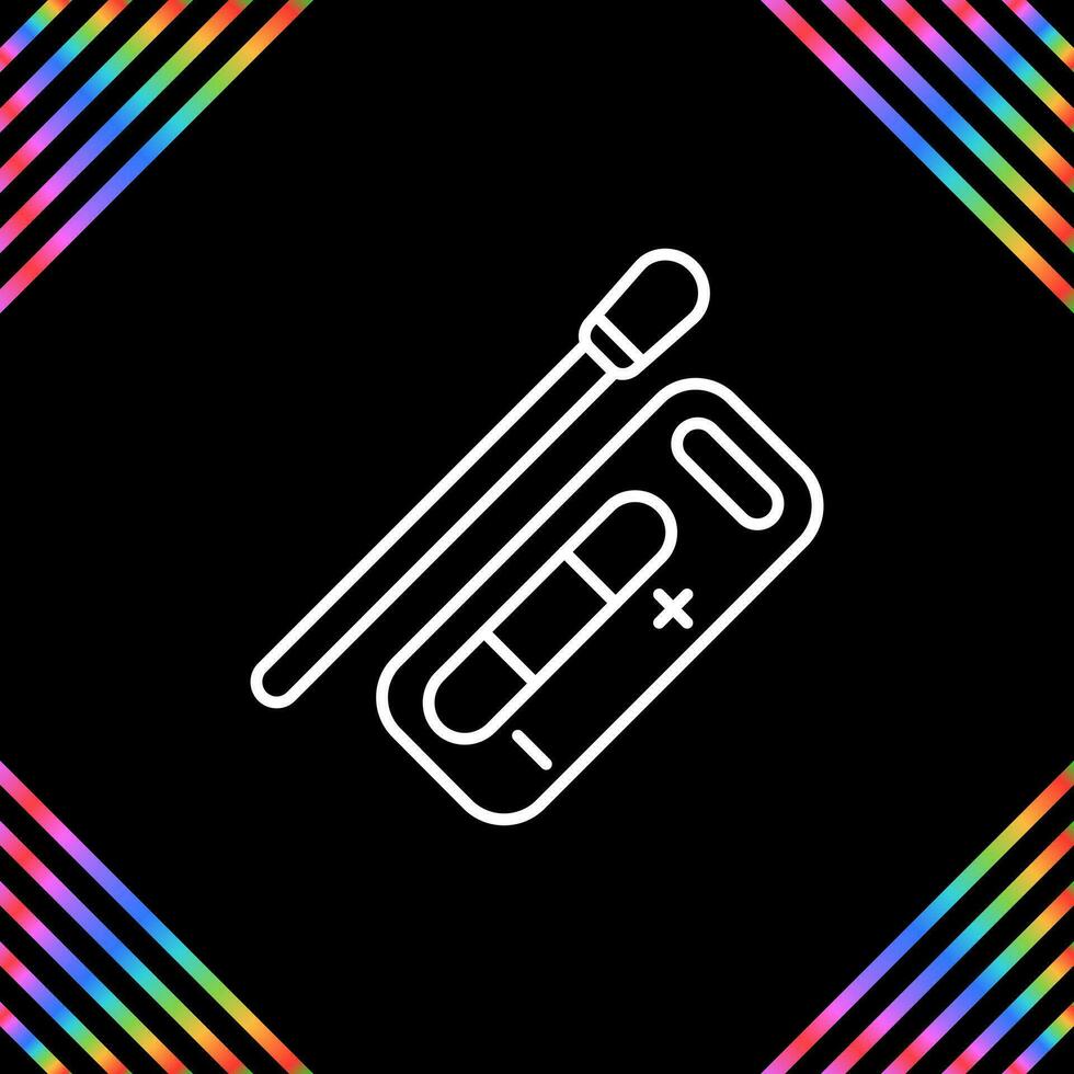 Rapid Test Vector Icon