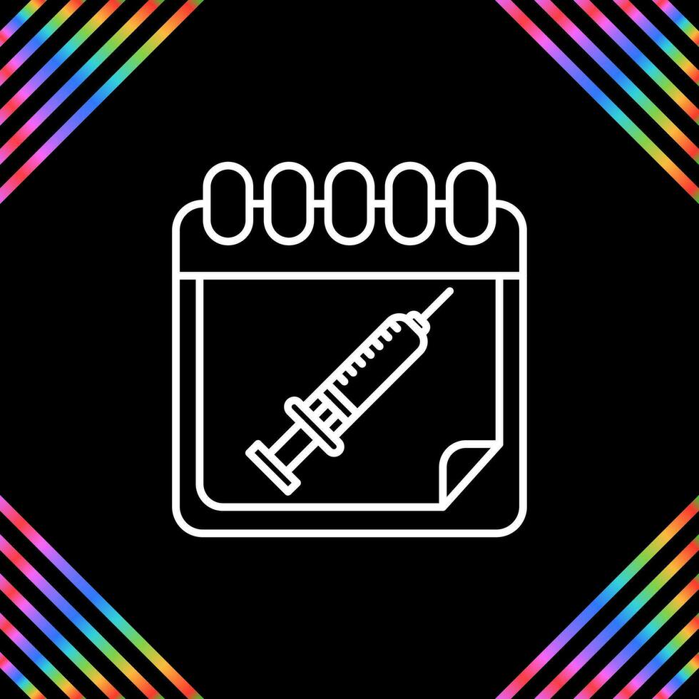 Vaccine Time Vector Icon