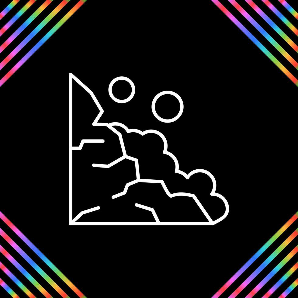 Landslide Vector Icon