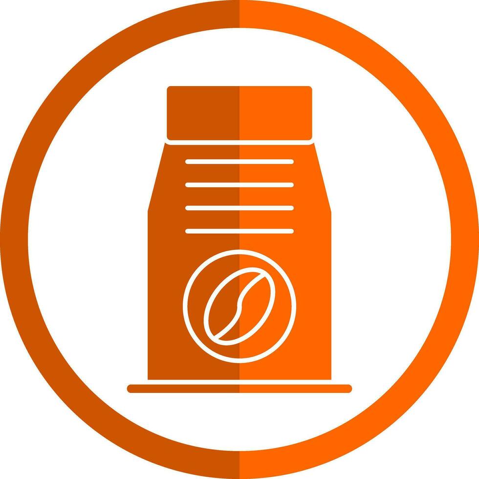 Instant Coffee Vector Icon Design
