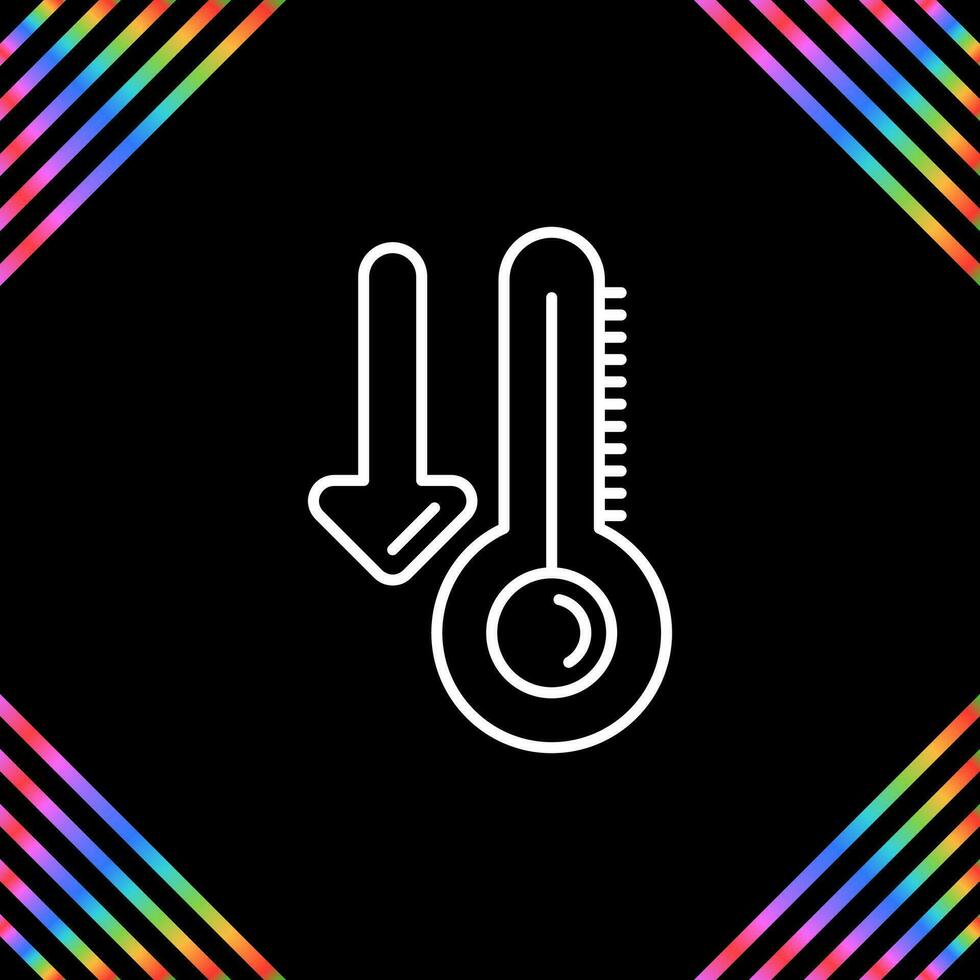 Low Temperature Vector Icon