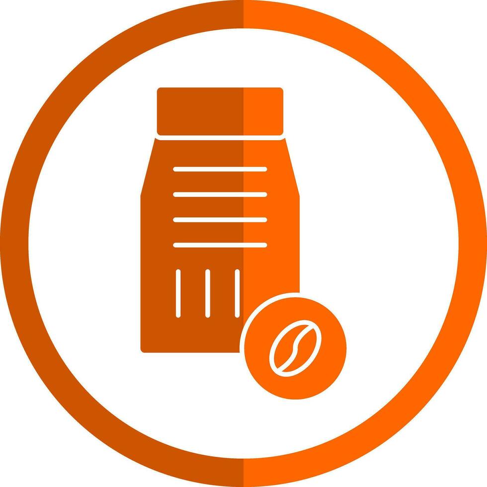 Instant Coffee Vector Icon Design