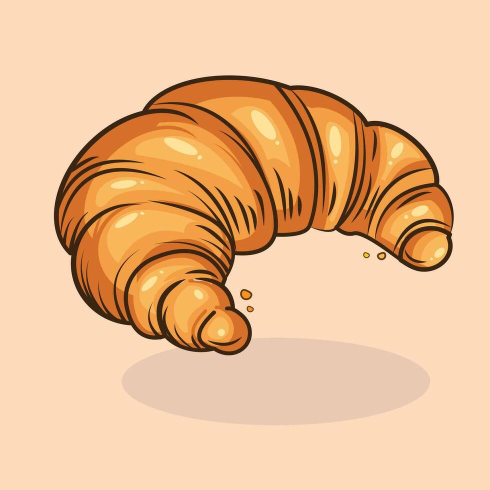 Illustration vector graphic of bread