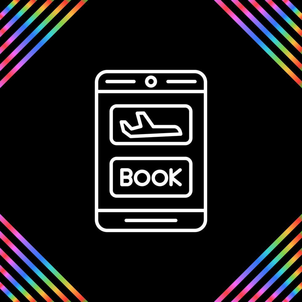 Online Booking Vector Icon