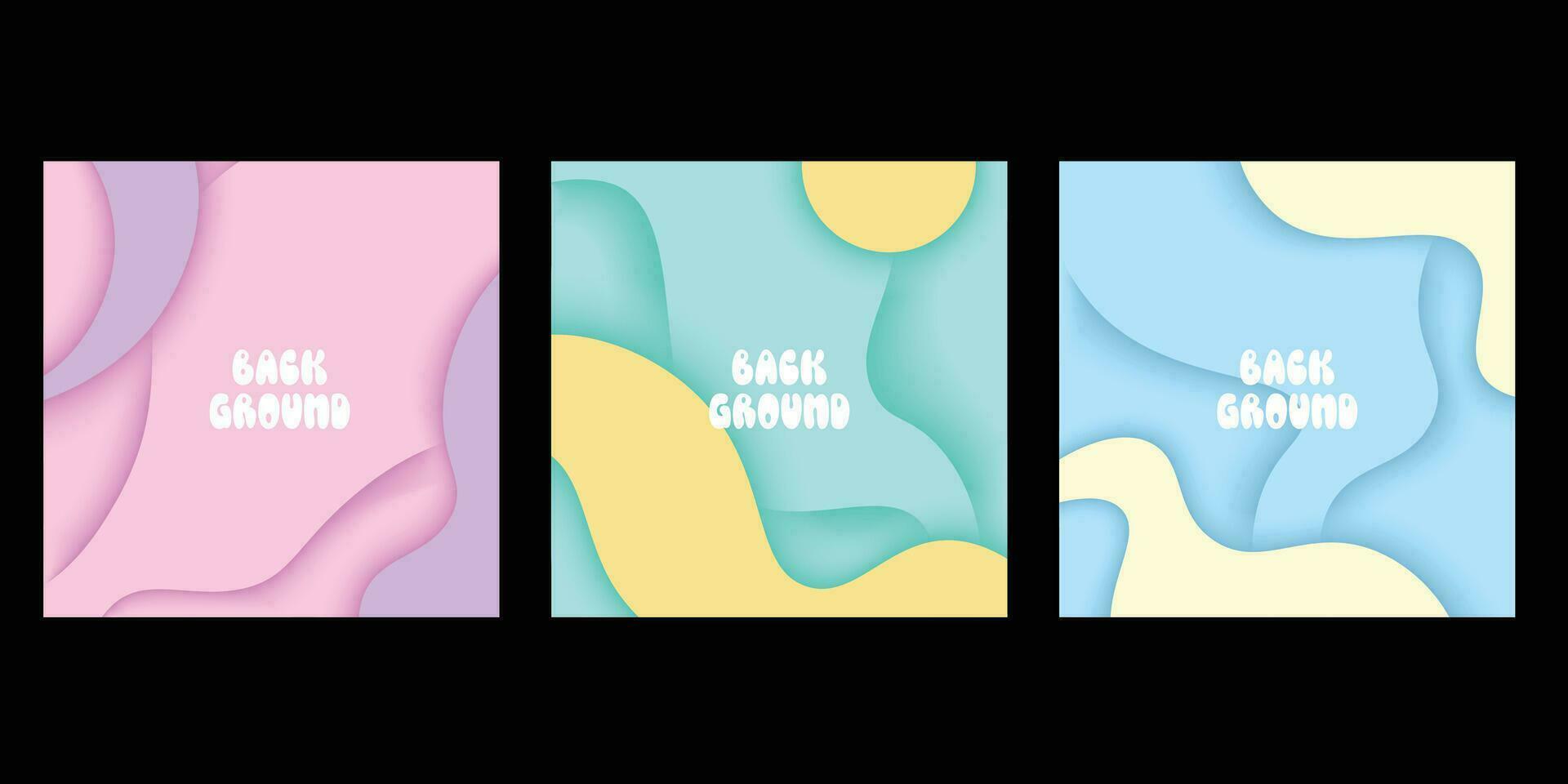 Abstract Gradient Modern Background Social Media vector