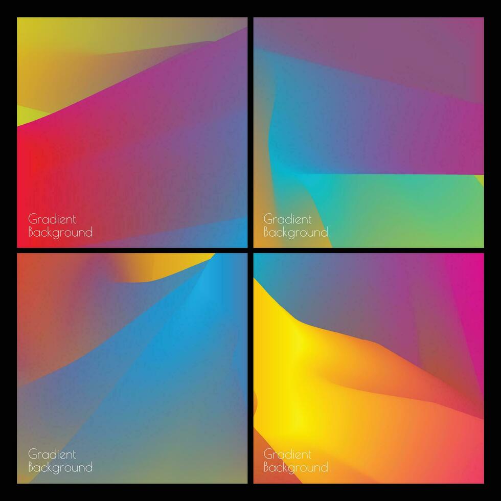 Abstract Gradient Modern Background Social Media vector