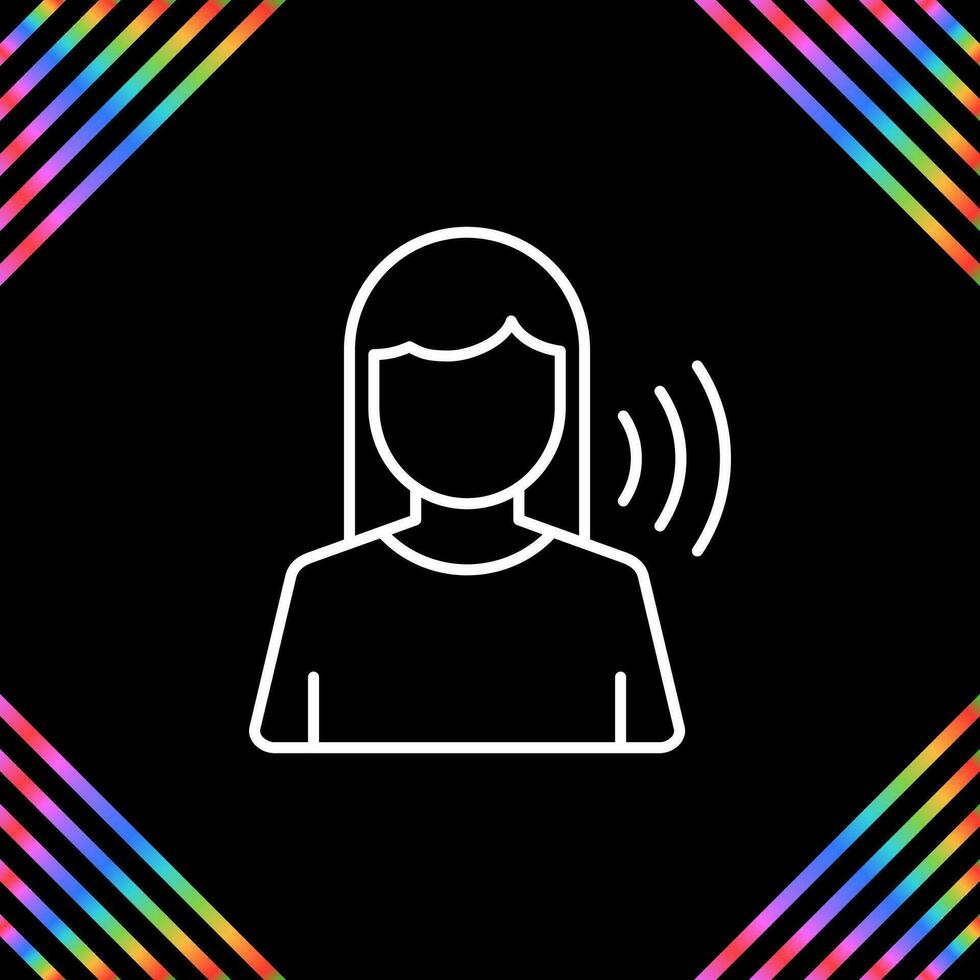 Speak Vector Icon