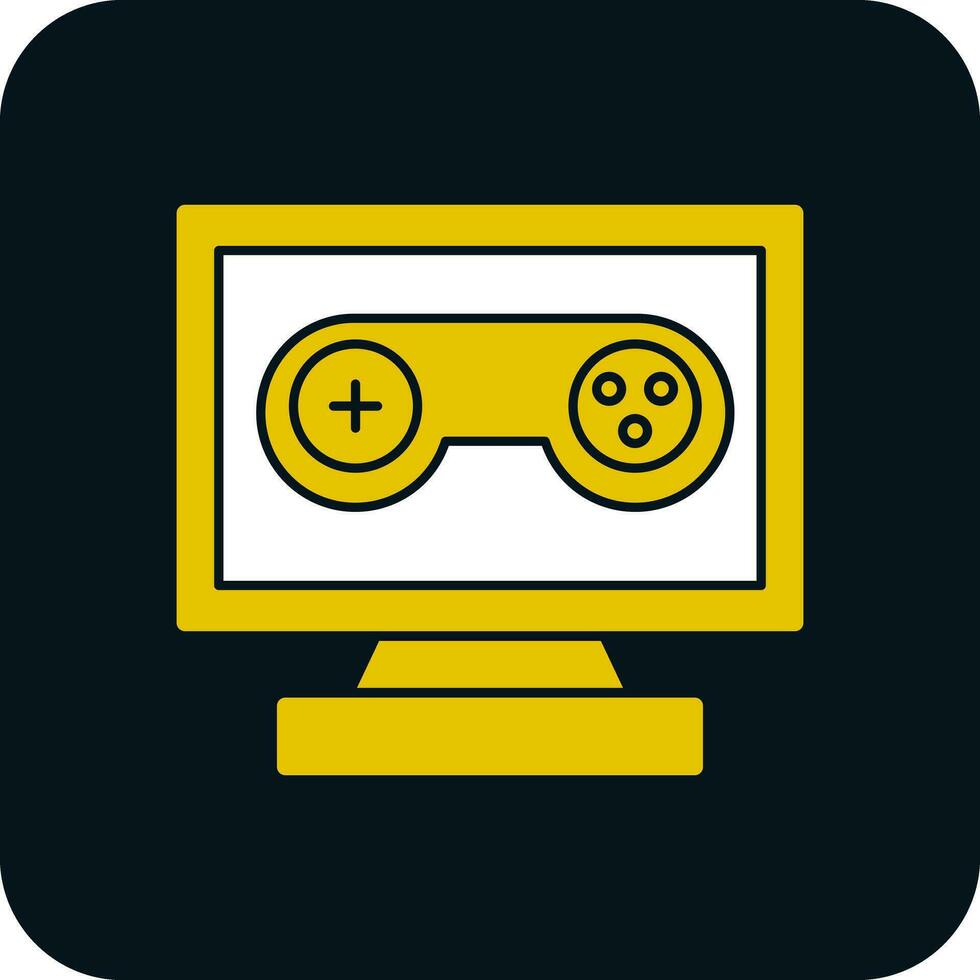 Pc game  Vector Icon Design