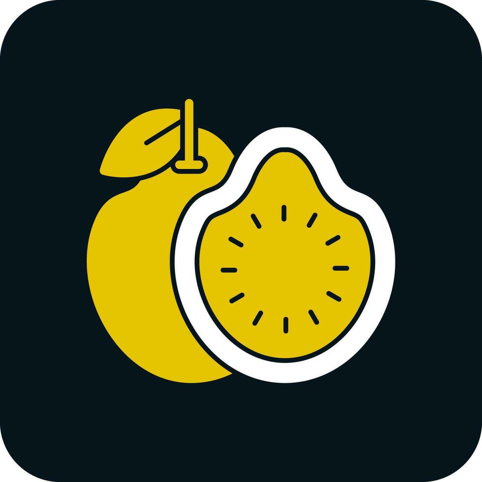 guayaba vector icono diseño