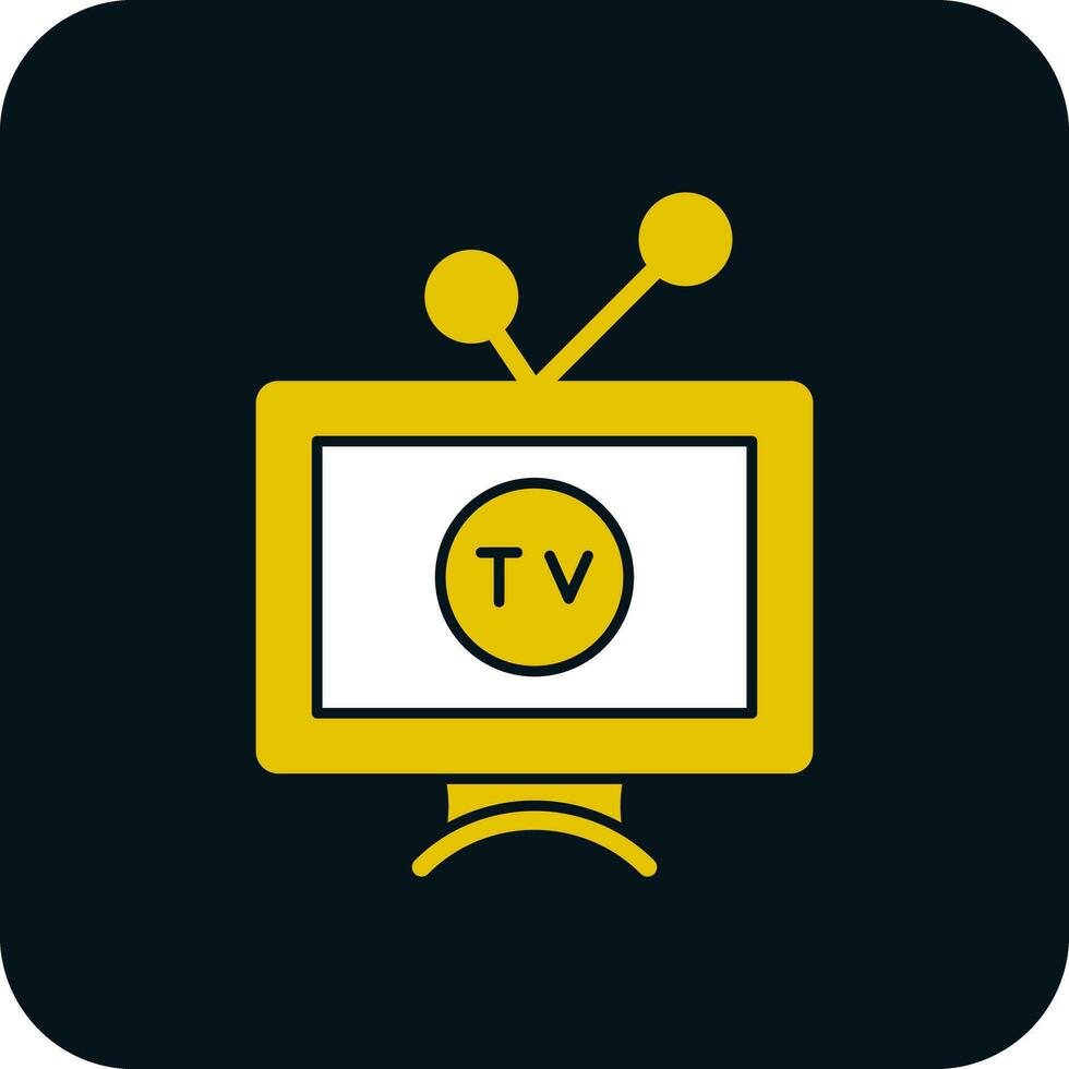 Television  Vector Icon Design