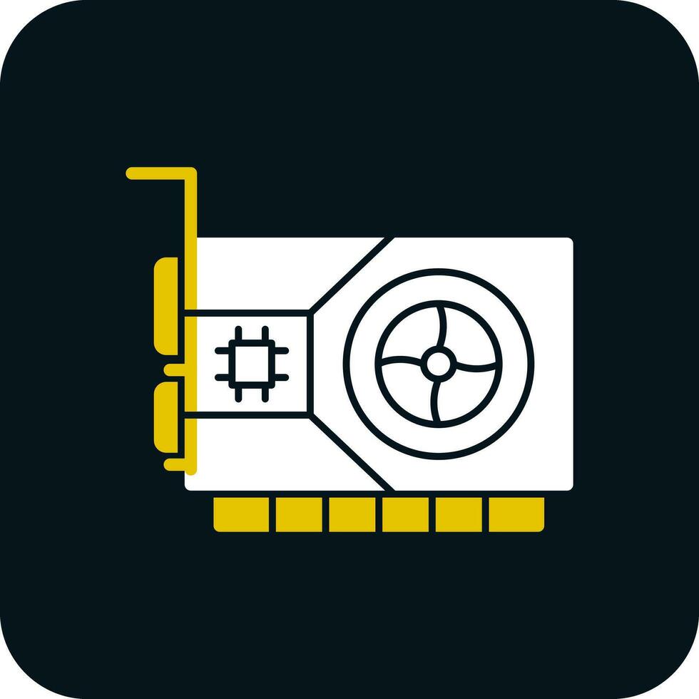 Graphic Card  Vector Icon Design
