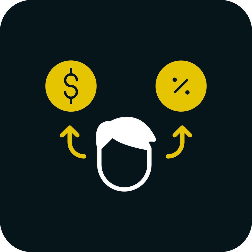 Debt Vector Icon Design