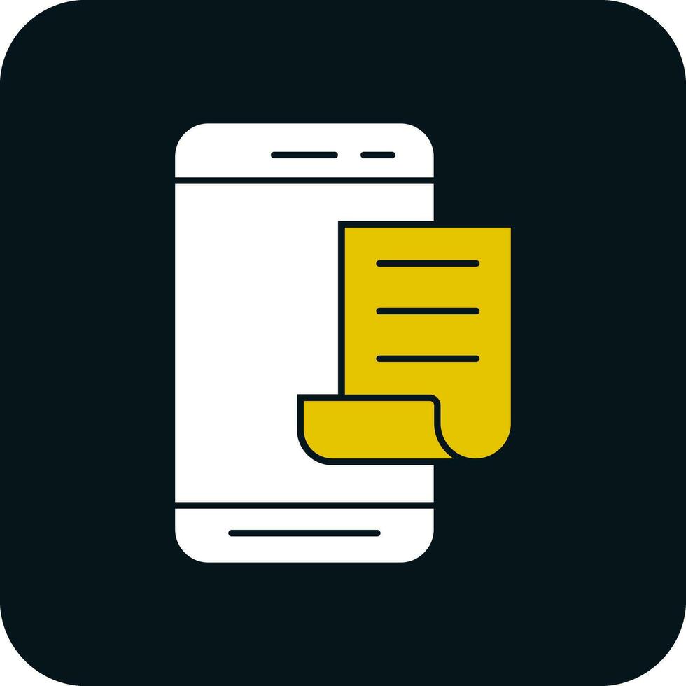 Mobile File  Vector Icon Design