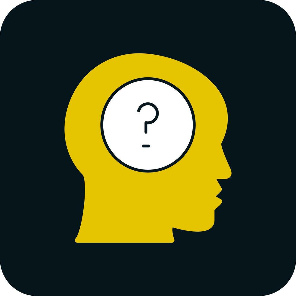 Mental Disorder Vector Icon Design